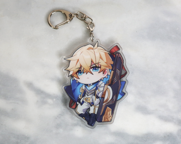 Gepard Keychain - Honkai Star Rail Arcylic Charms