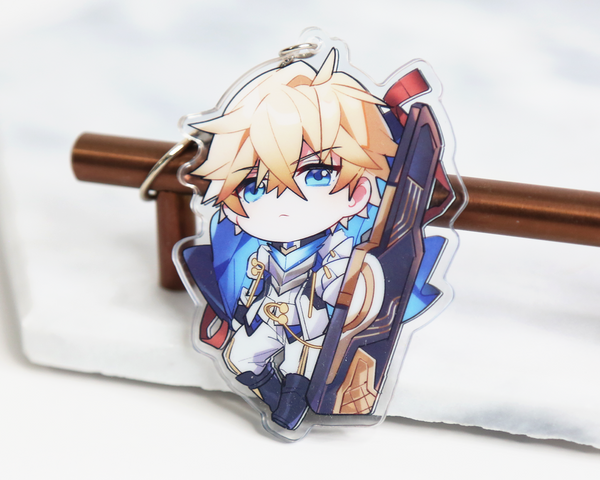 Gepard Keychain - Honkai Star Rail Arcylic Charms