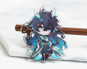 Imbibitor Lunae Dan Heng Keychain - Honkai Star Rail Arcylic Charms