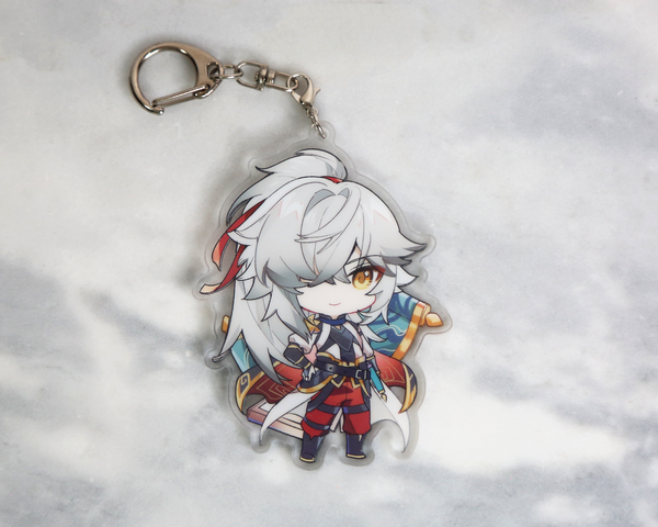 Jing Yuan Keychain - Honkai Star Rail Arcylic Charms