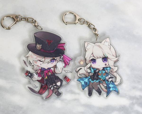 Lynette Keychain - Genshin Impact Arcylic Charms