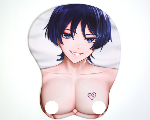 Wanderer Scaramouche 3D Oppai Mousepad Genshin Impact