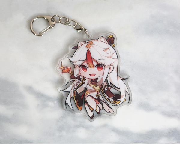 Ningguang Keychain - Genshin Impact Arcylic Charms