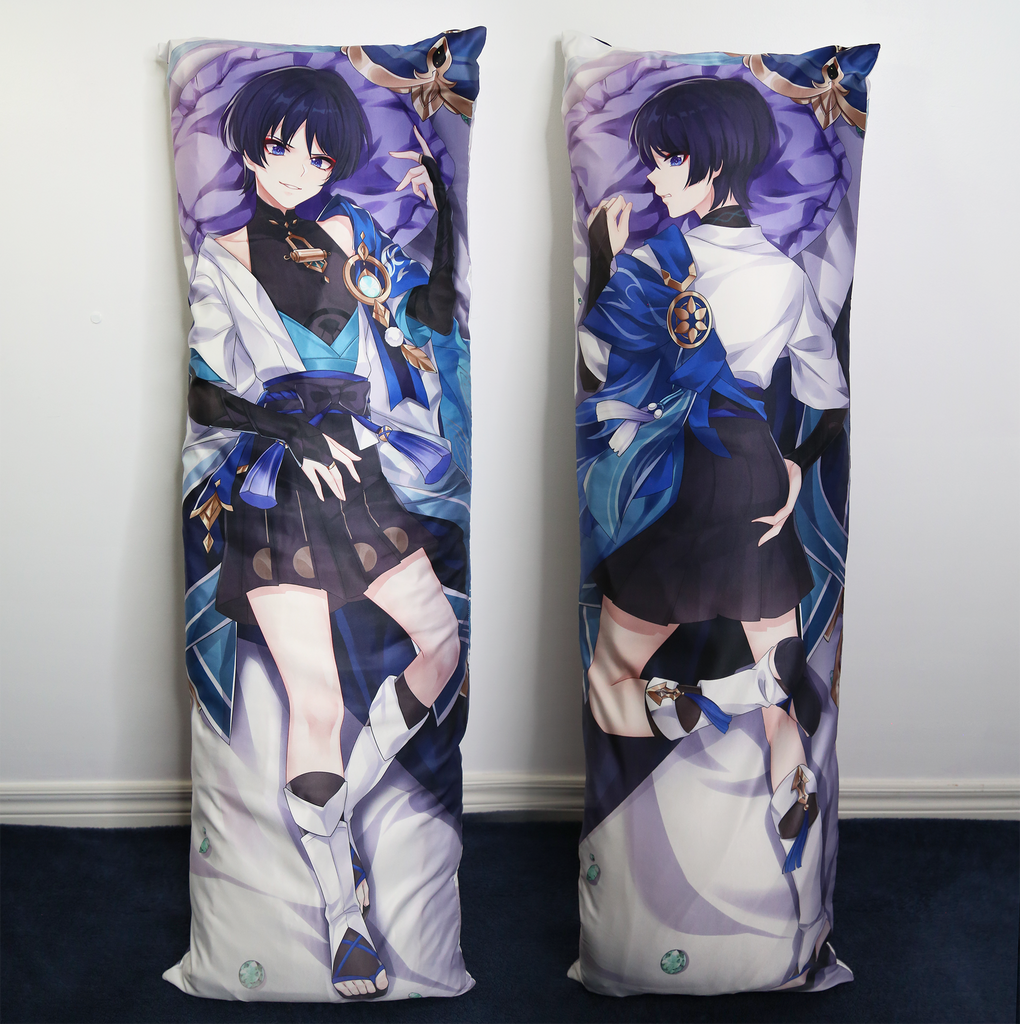 Wanderer Scaramouche Body Pillow Anime Boy Dakimakura Genshin