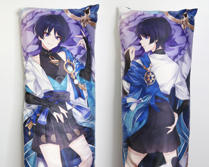 Wanderer Scaramouche Body Pillow Anime Boy Dakimakura Genshin Impact