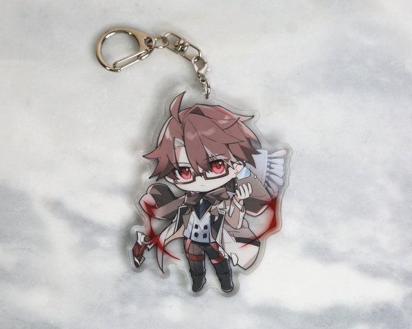 Welt Yang Keychain - Honkai Star Rail Arcylic Charms