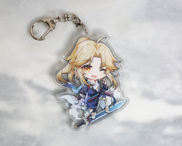 Yanqing Keychain - Honkai Star Rail Arcylic Charms