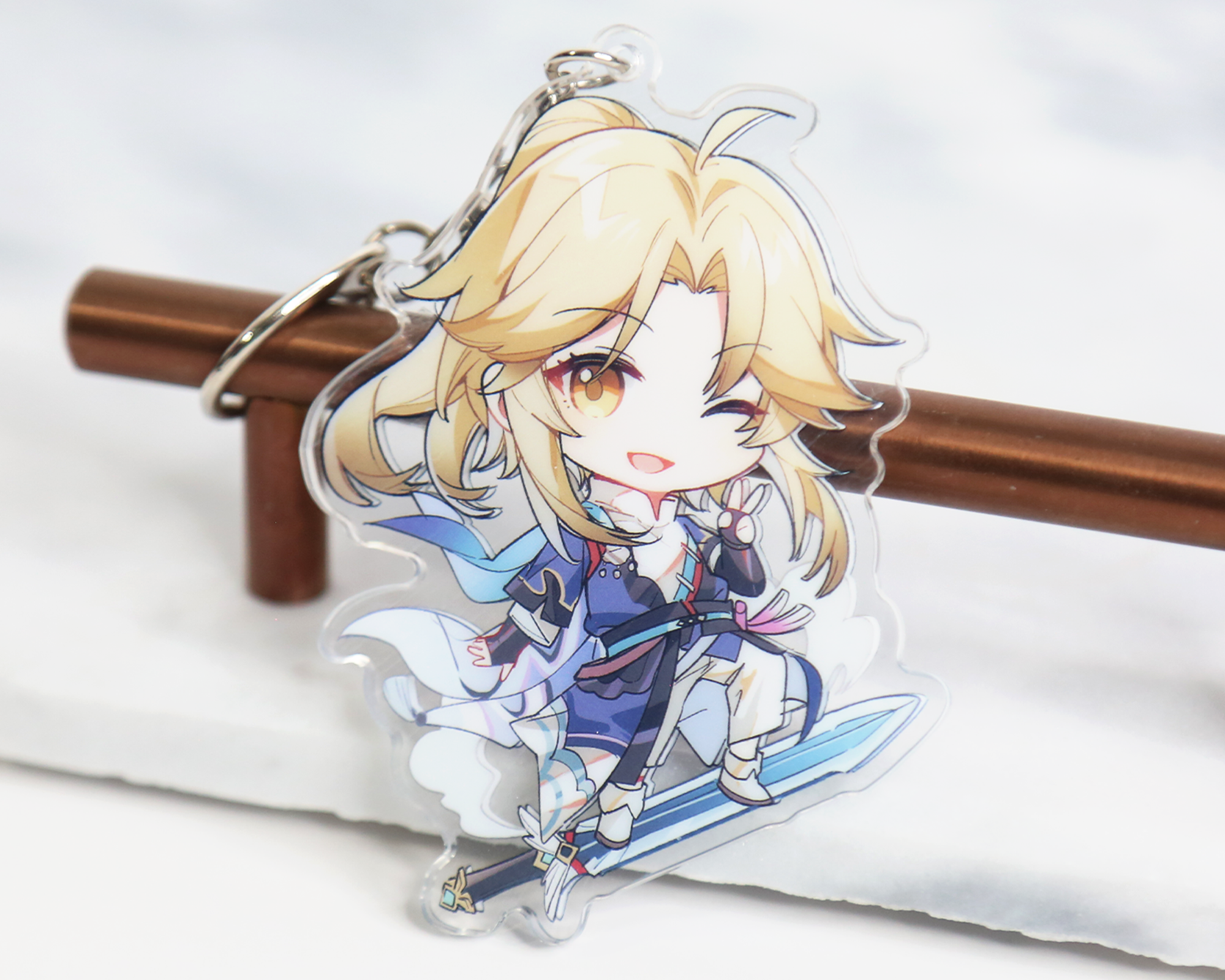 Yanqing Keychain - Honkai Star Rail Arcylic Charms