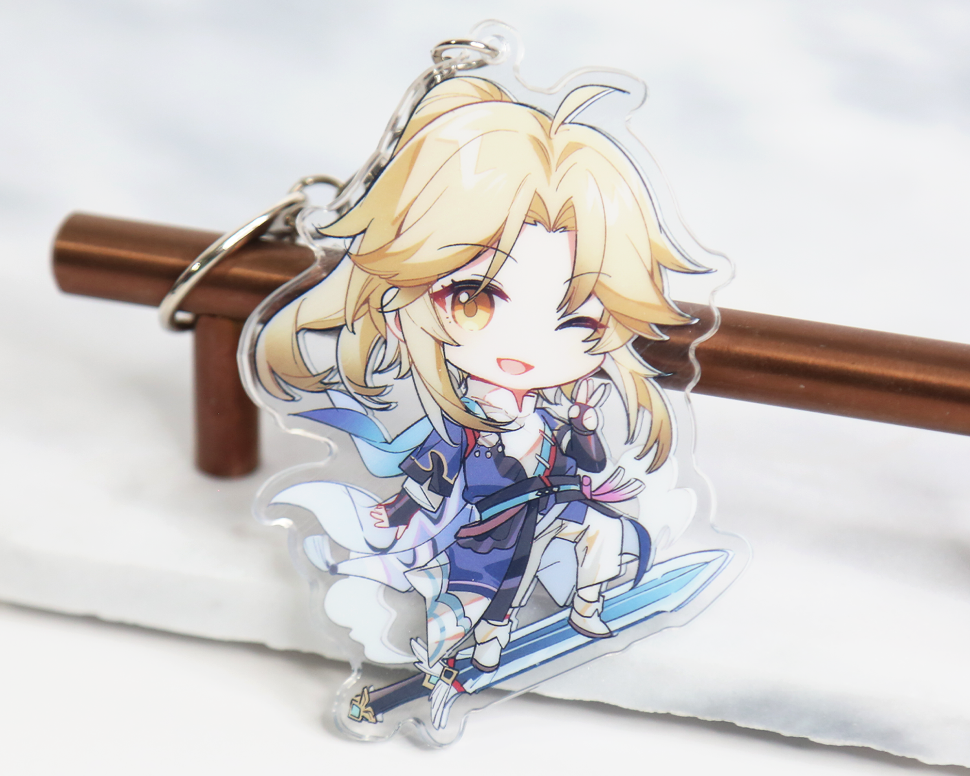 Yanqing R24 Yanqing Keychain - Honkai Star Rail Arcylic Charms – Yui's Gifts