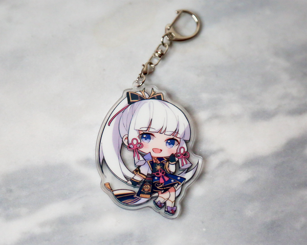 Ayaka Keychain - Genshin Impact Arcylic Charms