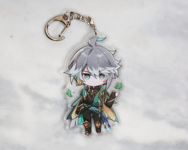 Alhaitham Keychain - Genshin Impact Arcylic Charms