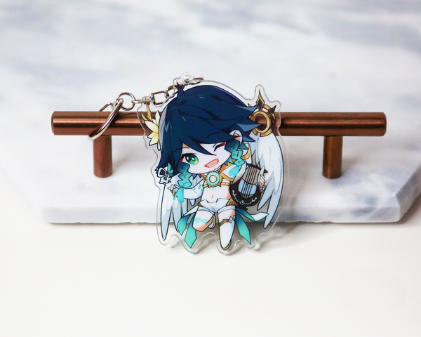 Barbatos Venti Keychain - Genshin Impact Arcylic Charms