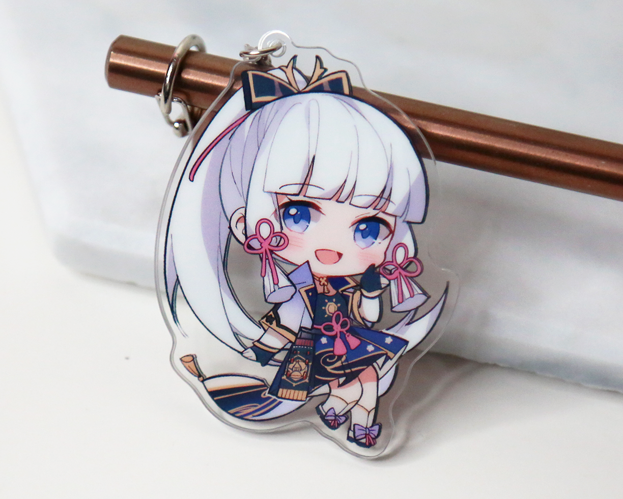 Ayaka Keychain - Genshin Impact Arcylic Charms