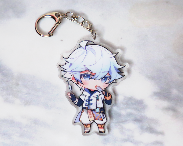 Chongyun Keychain - Genshin Impact Arcylic Charms