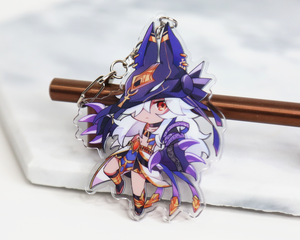 Cyno Keychain - Genshin Impact Arcylic Charms