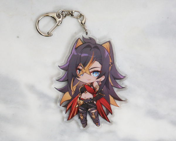 Dehya Keychain - Genshin Impact Arcylic Charms