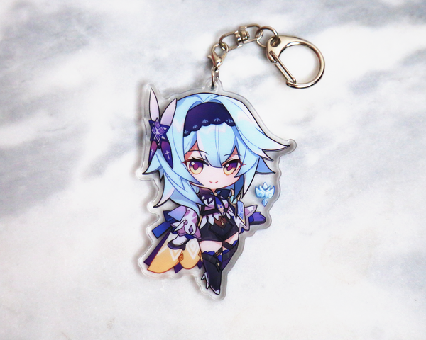 Eula Keychain - Genshin Impact Arcylic Charms