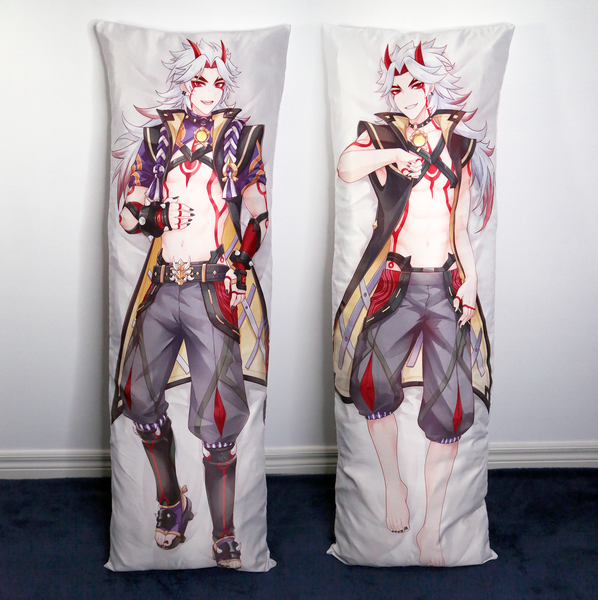 Itto Body Pillow Anime Boy Dakimakura Genshin Impact