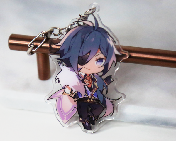 Kaeya Keychain - Genshin Impact Arcylic Charms