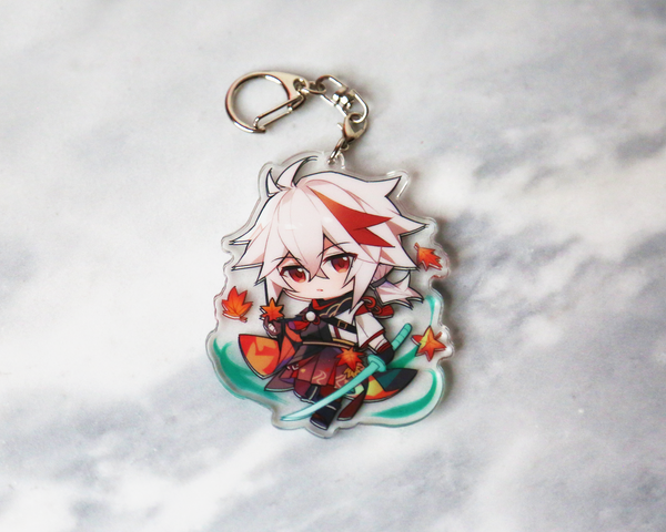 Kazuha Keychain - Genshin Impact Arcylic Charms