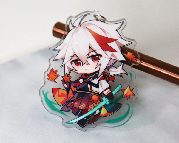 Kazuha Keychain - Genshin Impact Arcylic Charms