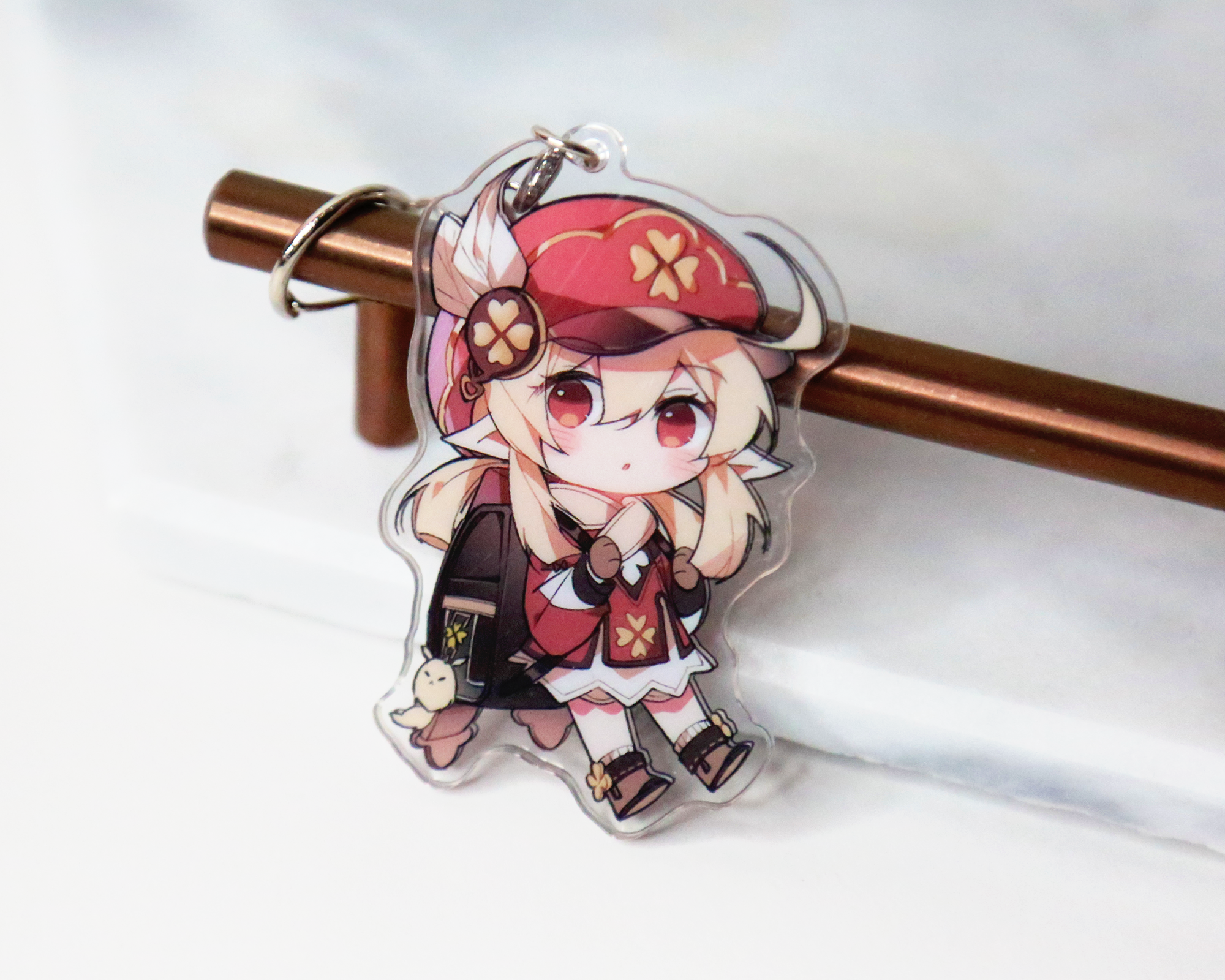 Klee Keychain - Genshin Impact Arcylic Charms