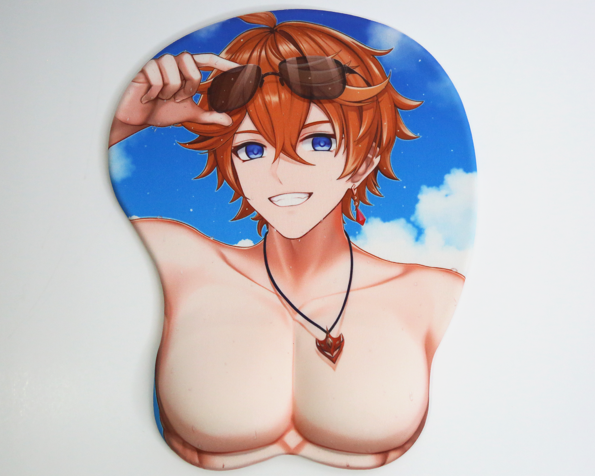 Childe Tartaglia 3D Oppai Mousepad Genshin Impact