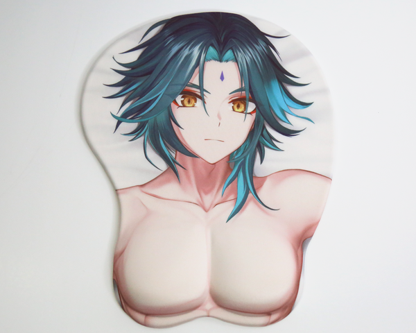 Xiao 3D Oppai Mousepad Genshin Impact