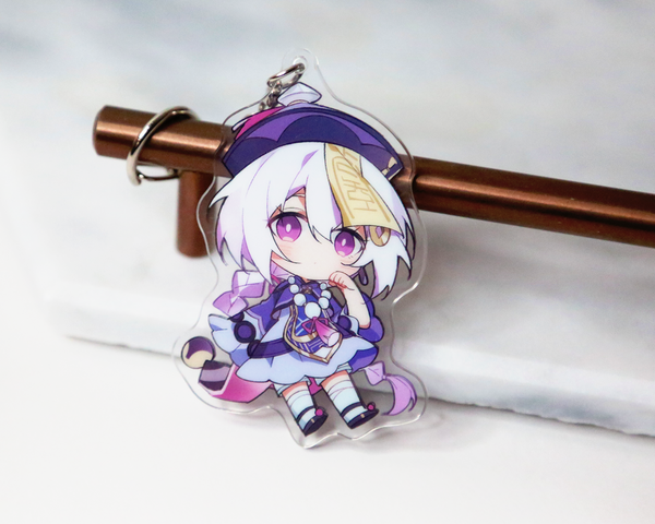 Qiqi Keychain - Genshin Impact Arcylic Charms