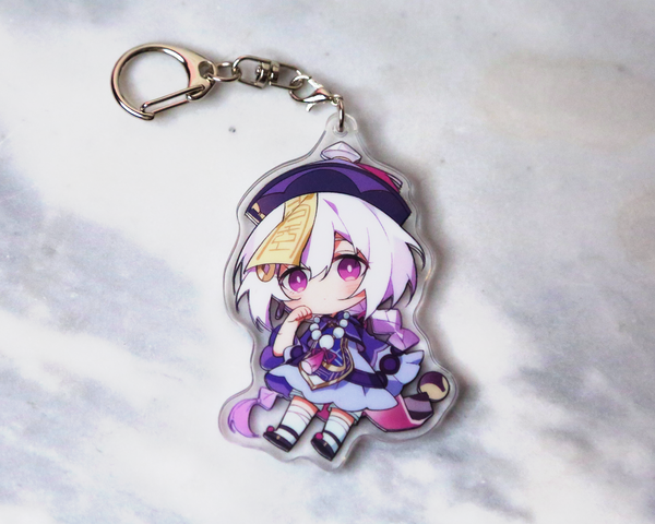 Qiqi Keychain - Genshin Impact Arcylic Charms