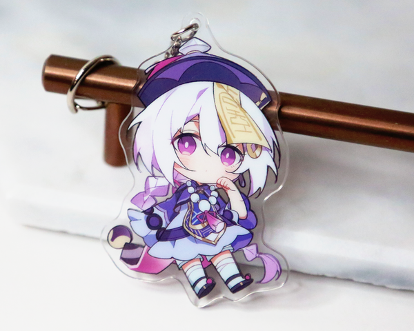 Qiqi Keychain - Genshin Impact Arcylic Charms