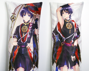 Scaramouche Body Pillow Anime Boy Dakimakura Genshin Impact