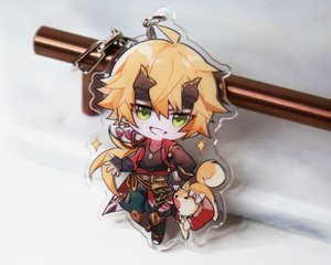 Thoma Keychain - Genshin Impact Arcylic Charms