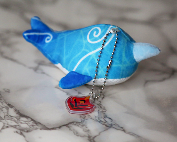 Childe Tartagalia Whale Plushie Keychain