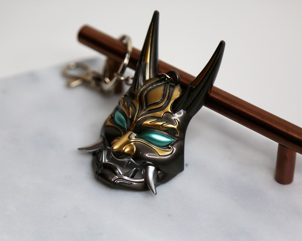 Xiao Yaksha Mask Keychain - Genshin Impact