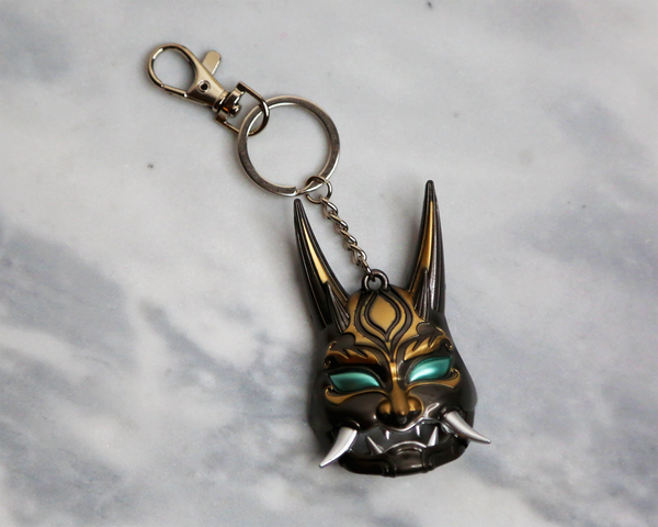 Xiao Yaksha Mask Keychain - Genshin Impact