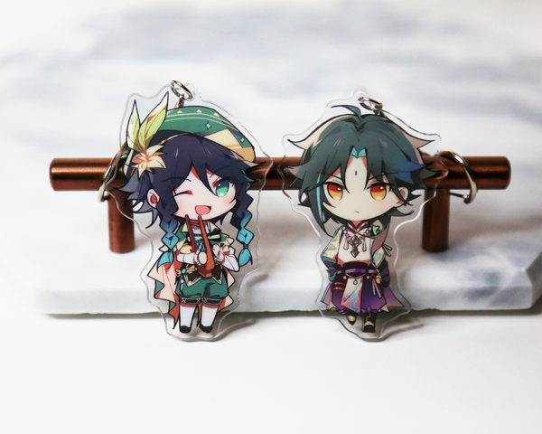 Xiao Keychain - Genshin Impact Arcylic Charms