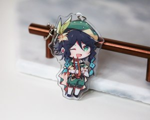 Venti Keychain - Genshin Impact Arcylic Charms