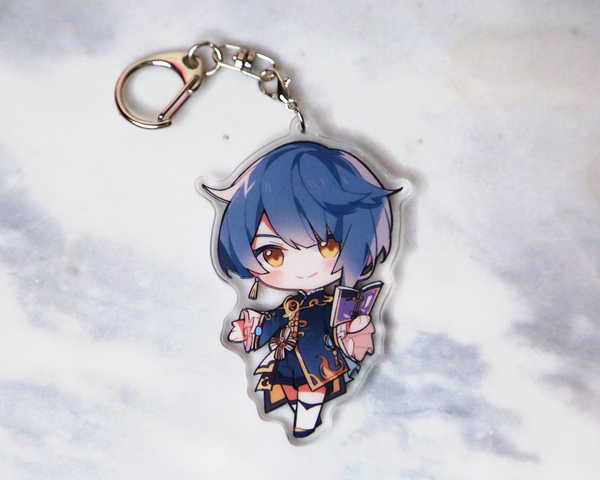 Xingqiu Keychain - Genshin Impact Arcylic Charms