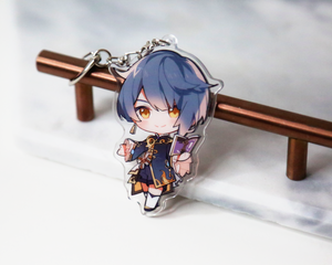 Xingqiu Keychain - Genshin Impact Arcylic Charms