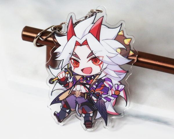 Itto Keychain - Genshin Impact Arcylic Charms