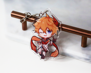 Childe Keychain - Genshin Impact Arcylic Charms