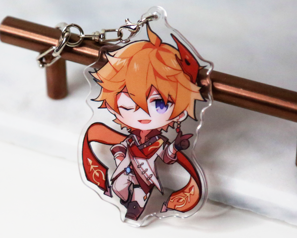 Childe Keychain - Genshin Impact Arcylic Charms