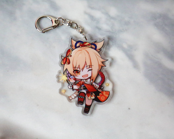 Yoimiya Keychain - Genshin Impact Arcylic Charms