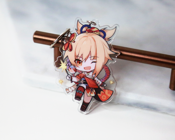 Yoimiya Keychain - Genshin Impact Arcylic Charms